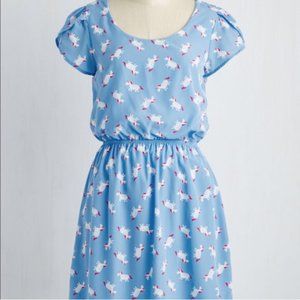 Modcloth Unicorn A-Line Dress SMALL